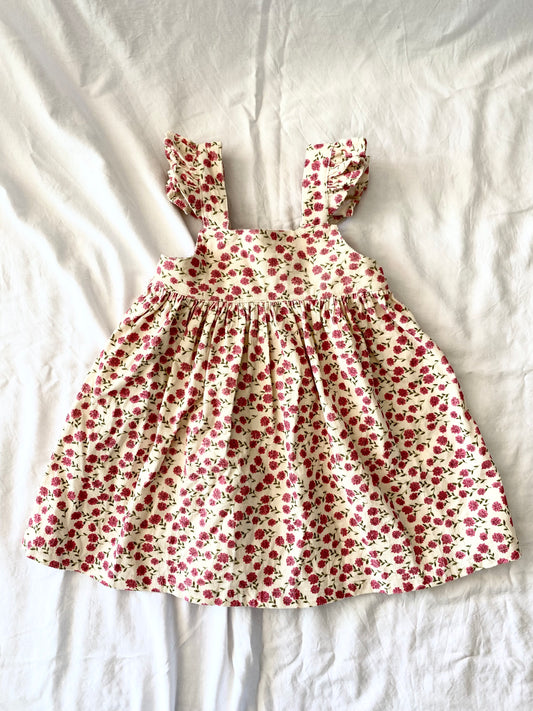 Marigold Dress - Corduroy Liberty Rose