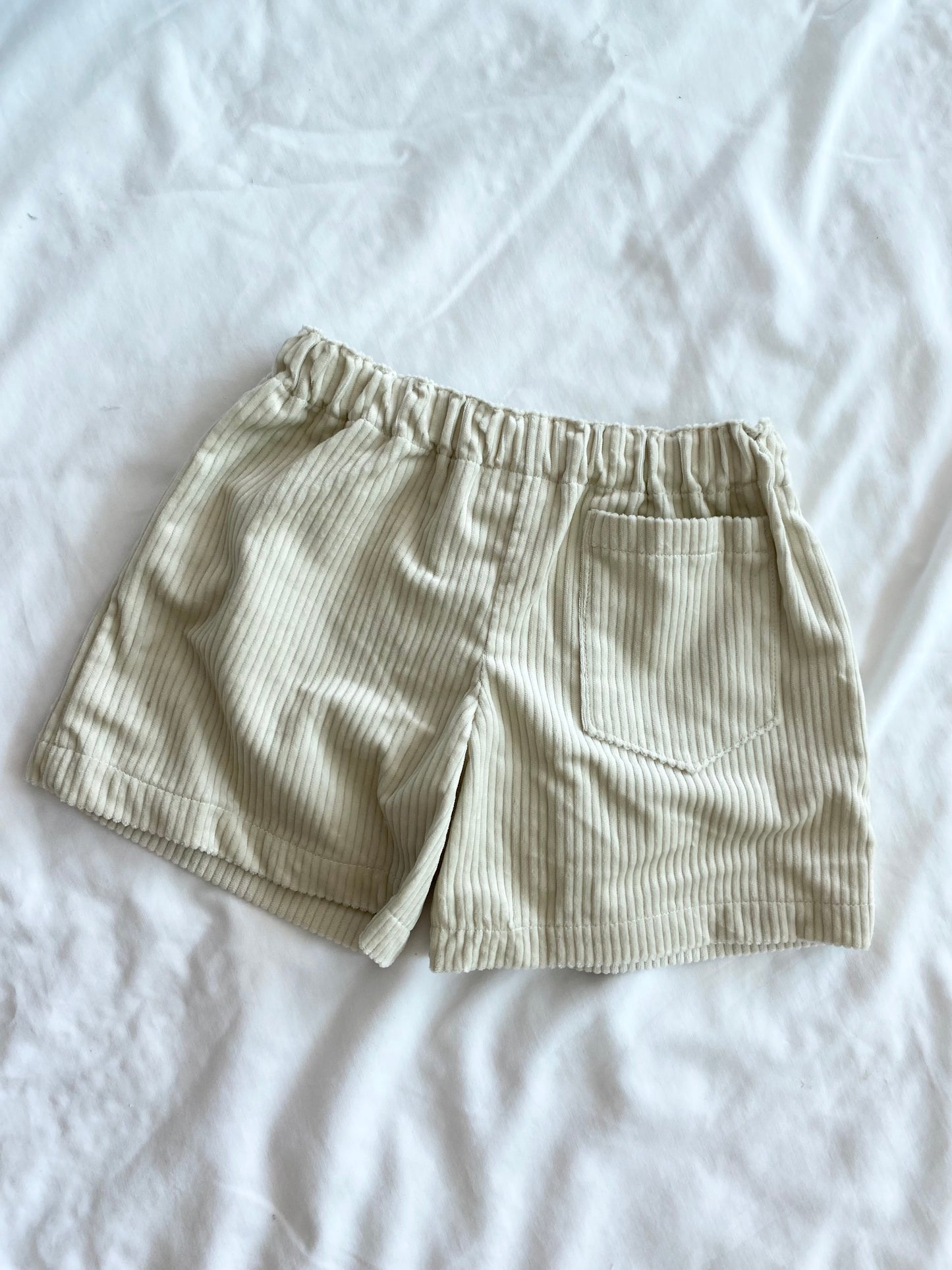 Boys Shorts - Corduroy Bone