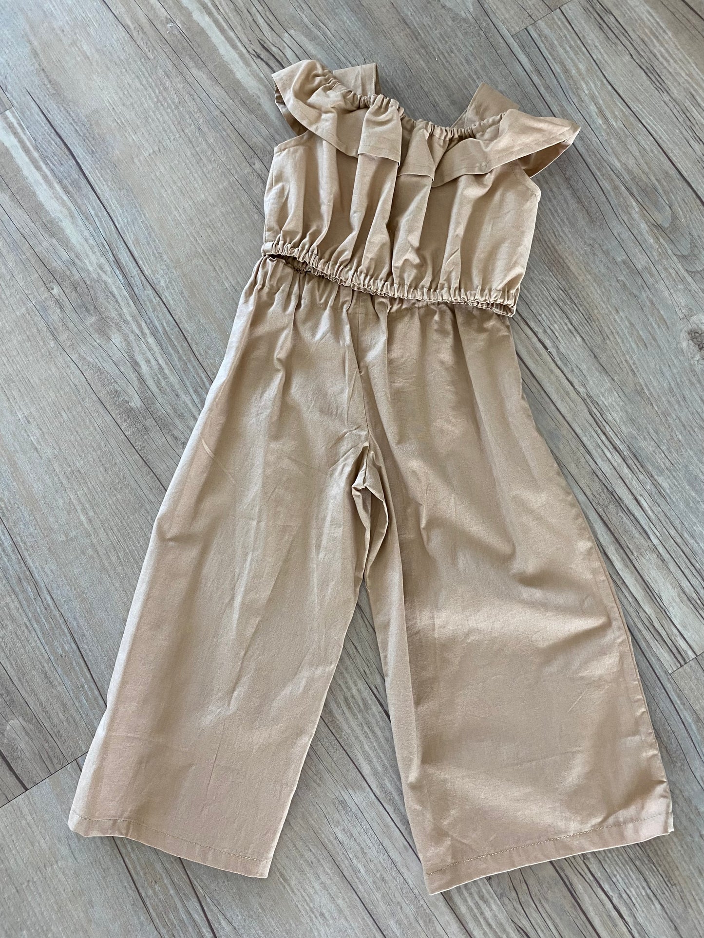 Crop Top and Colette Pant Set - Cotton Caramel