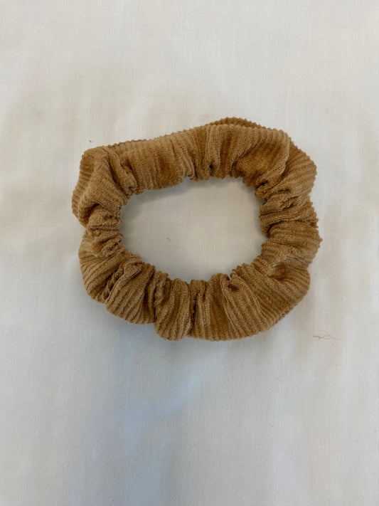 Scrunchies - Cotton Corduroy Tan