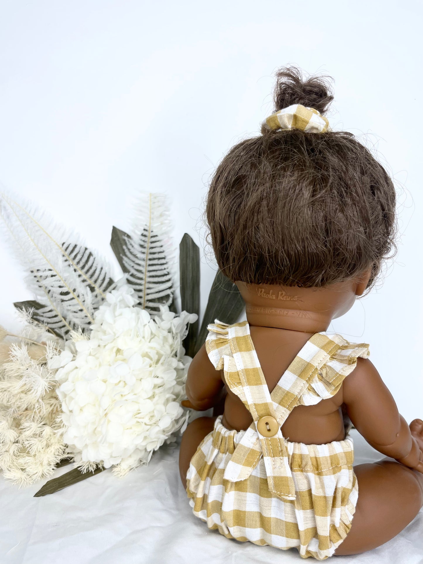 Marigold Dolls Romper - Cotton Mustard Mustard